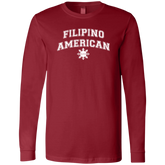 Filipino American University CP Unisex Jersey Long Sleeve T-Shirt